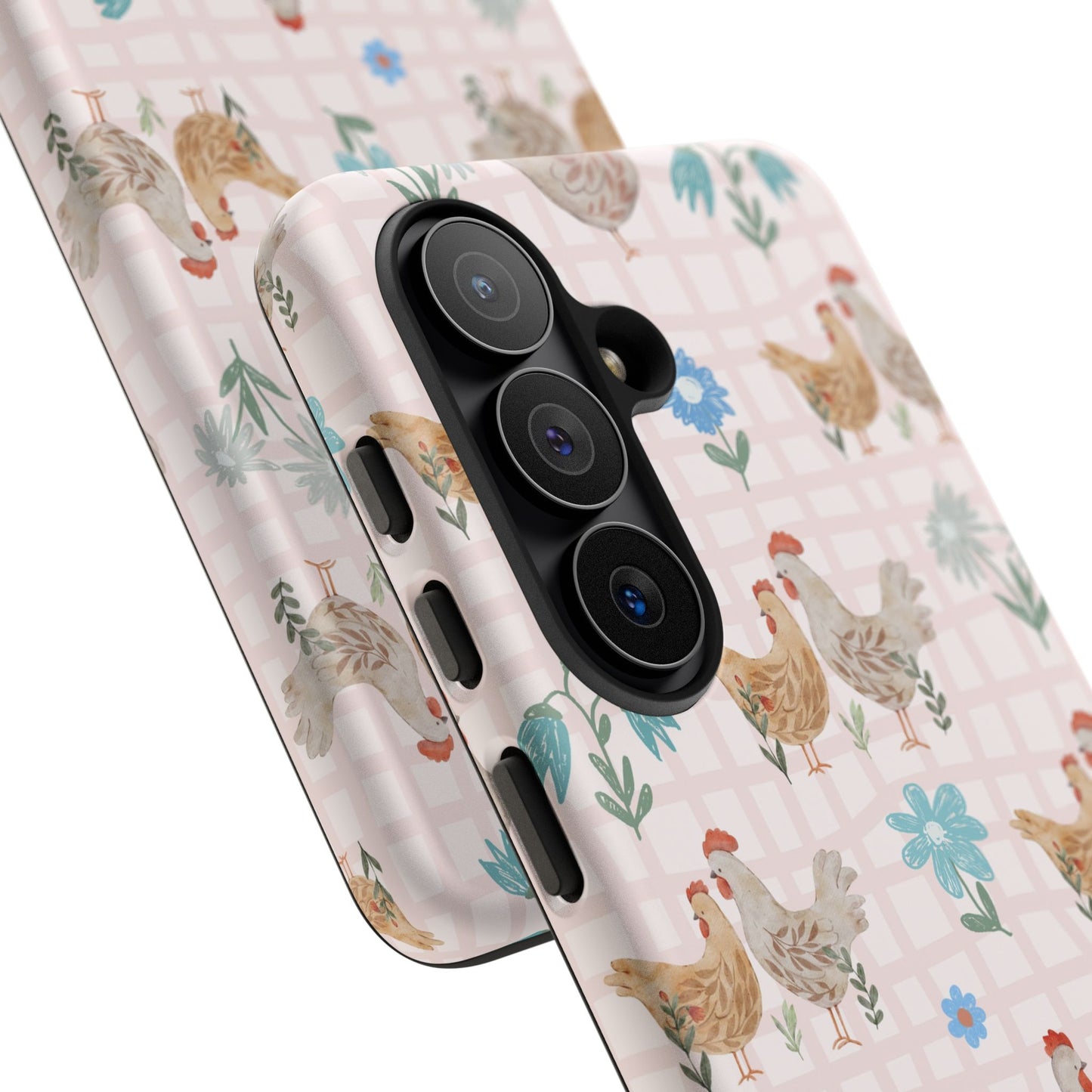 Chicken Farm Floral Phone Case