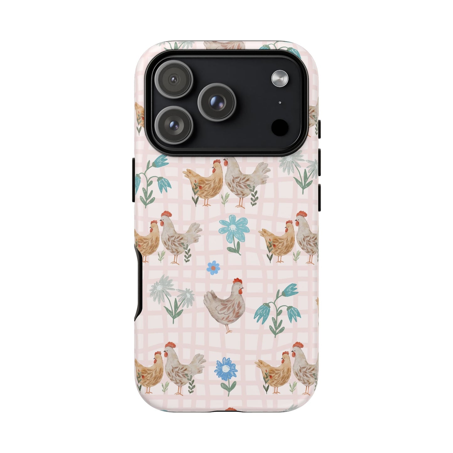 Chicken Farm Floral Phone Case