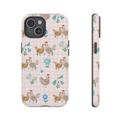 Chicken Farm Floral Phone Case