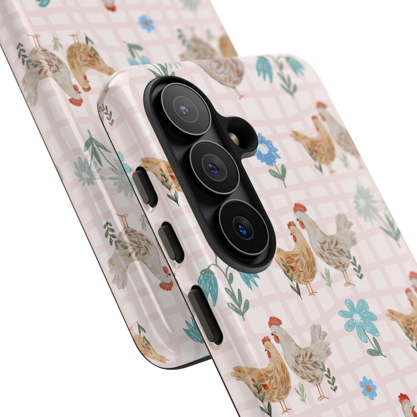 Chicken Farm Floral Phone Case