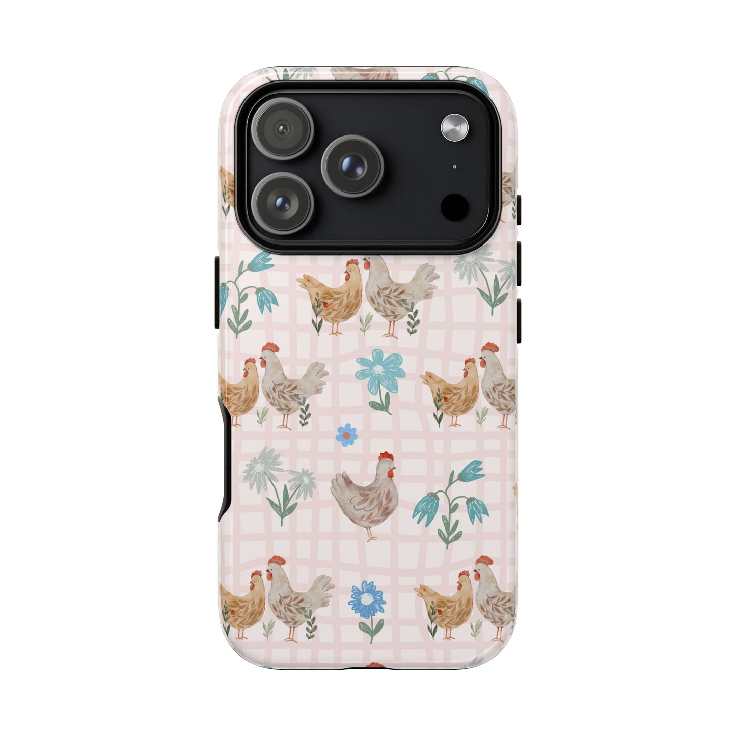Chicken Farm Floral Phone Case