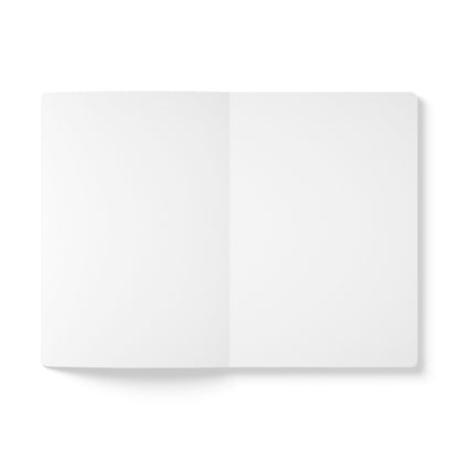 Botanical Softcover Journal — Green Leaf Pattern Lined Notebook