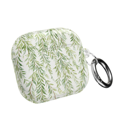 Willow Vine AirPod Case - Botanical Green Leaf Protective Cover
