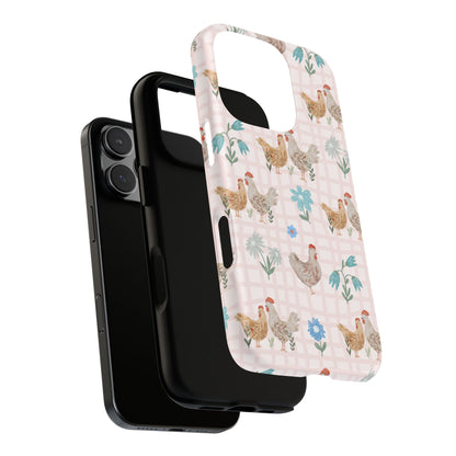 Chicken Farm Floral Phone Case