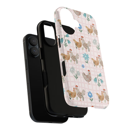 Chicken Farm Floral Phone Case