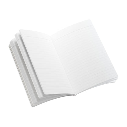 Lavender Gingham Softcover Journal — Floral Plaid Notebook for Notes & Planning