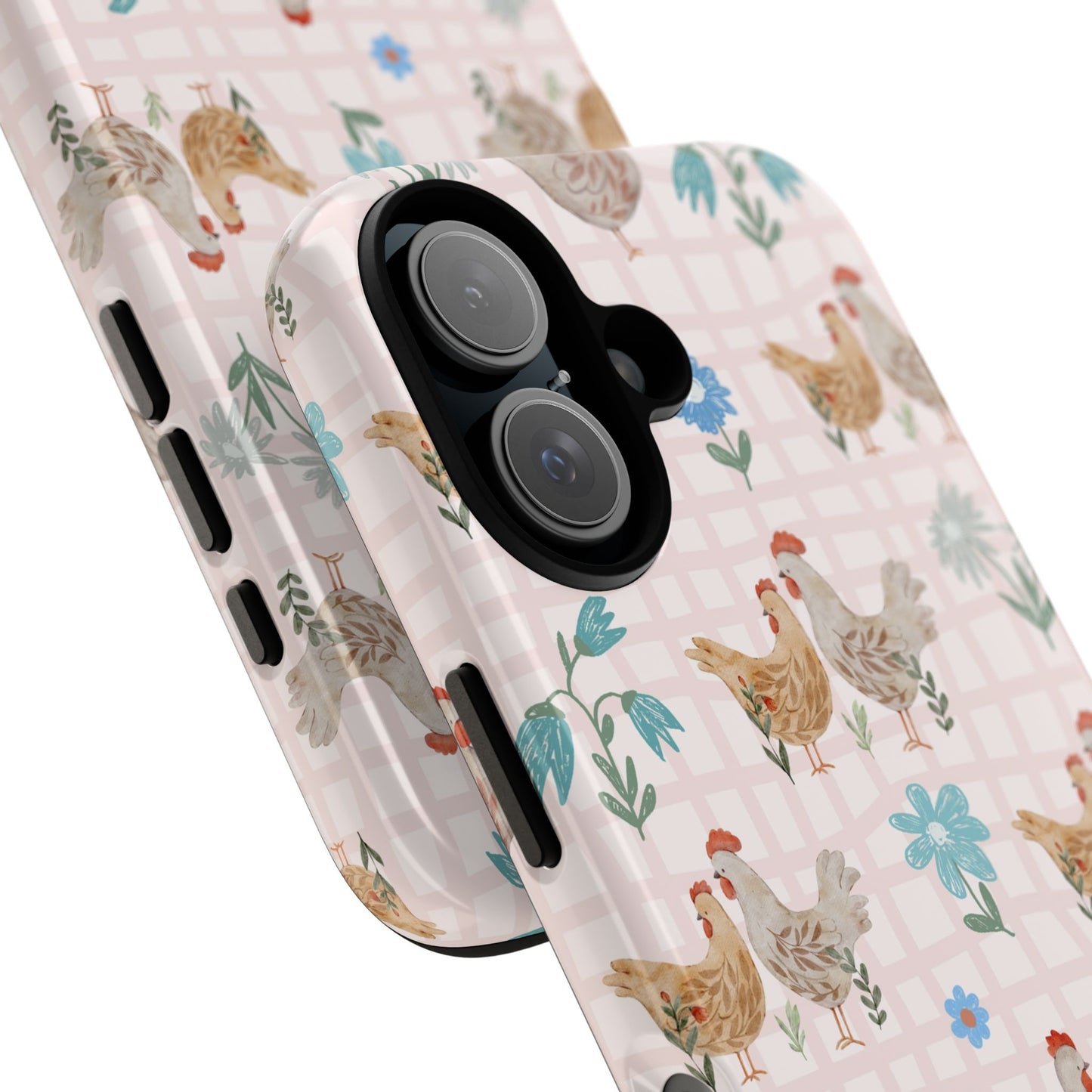 Chicken Farm Floral Phone Case