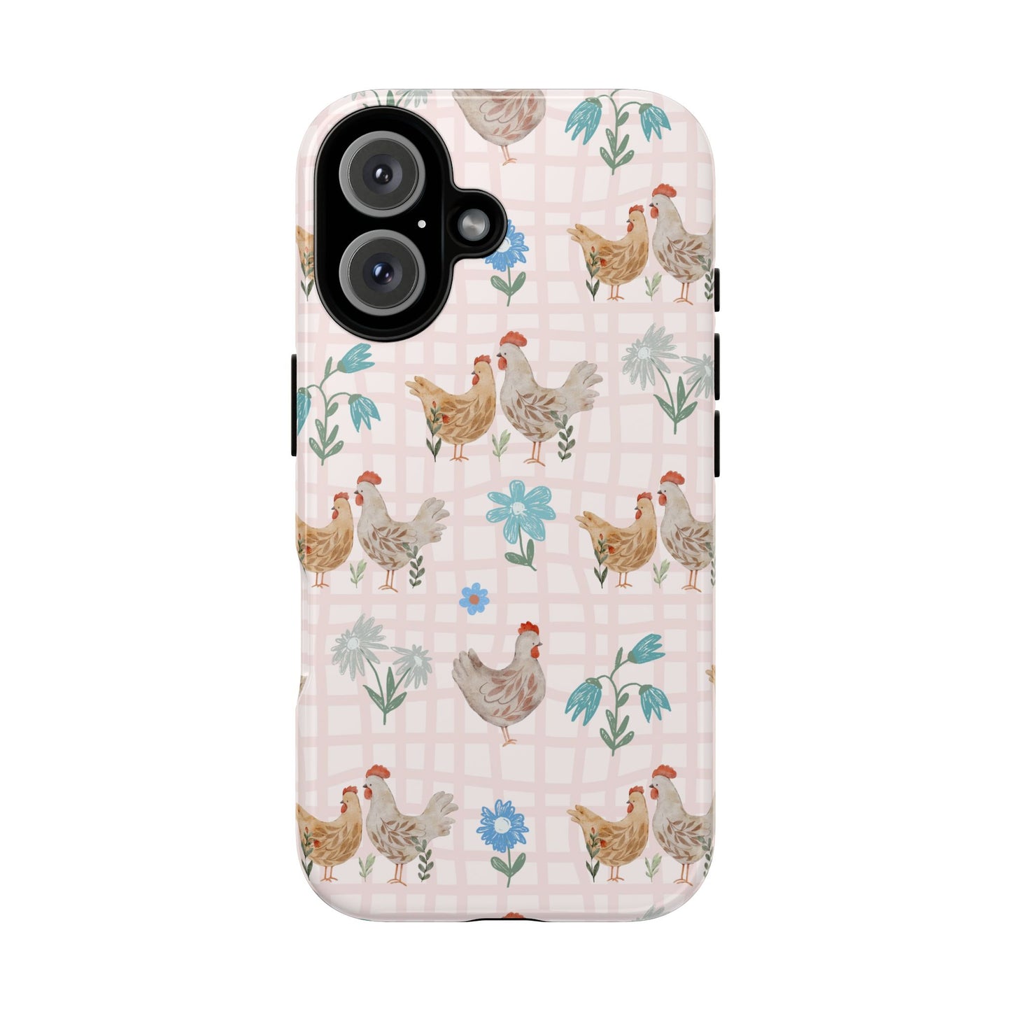 Chicken Farm Floral Phone Case