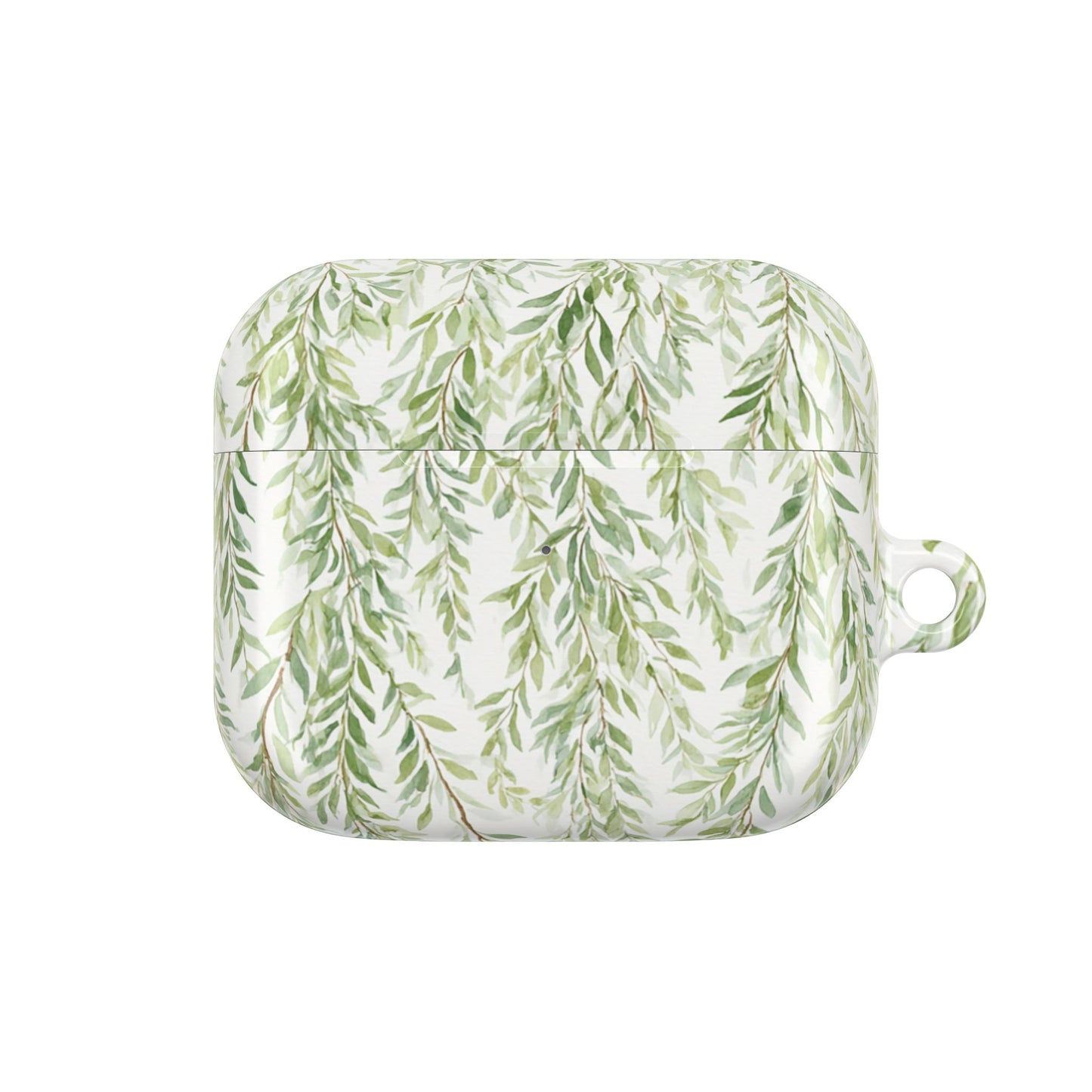 Willow Vine AirPod Case - Botanical Green Leaf Protective Cover