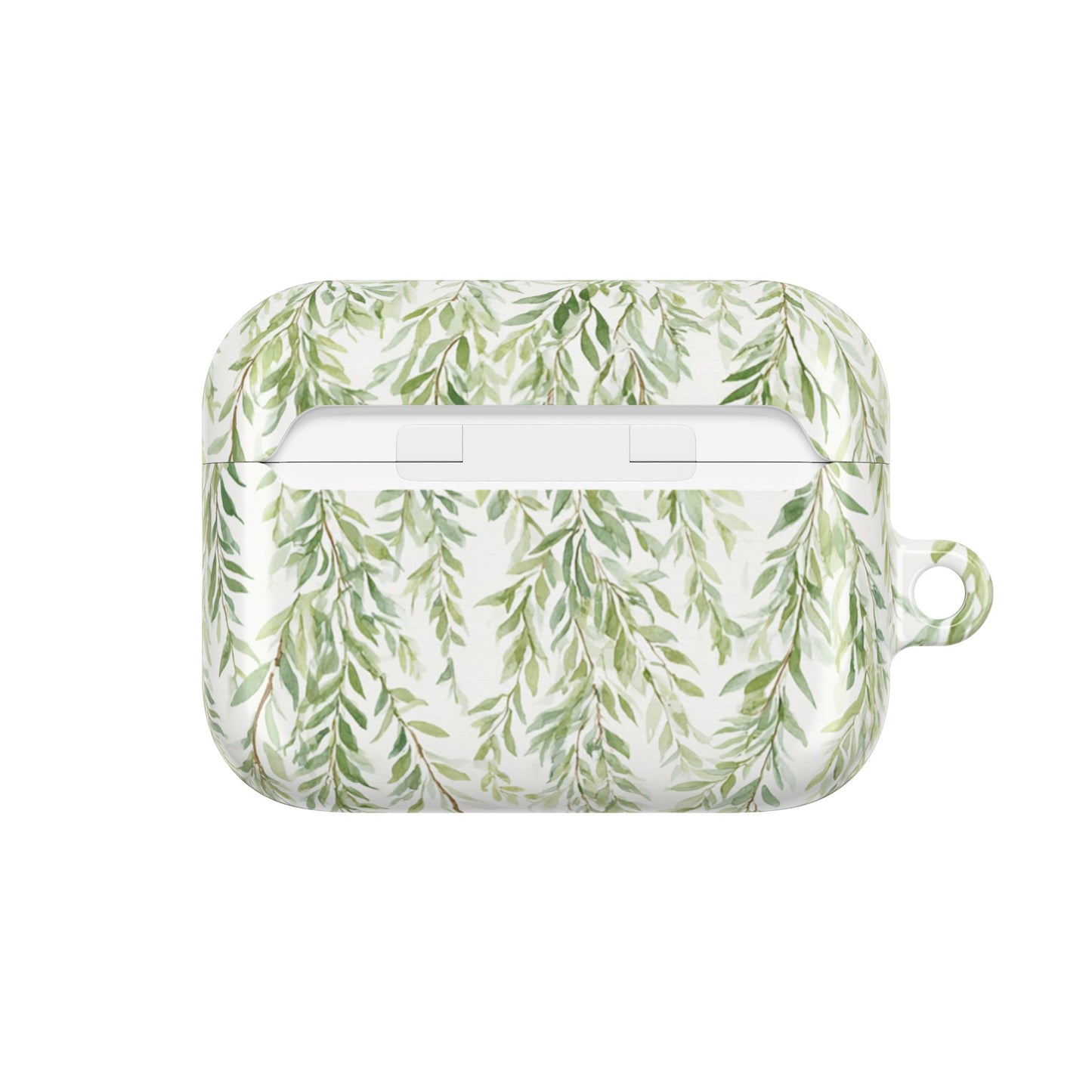 Willow Vine AirPod Case - Botanical Green Leaf Protective Cover