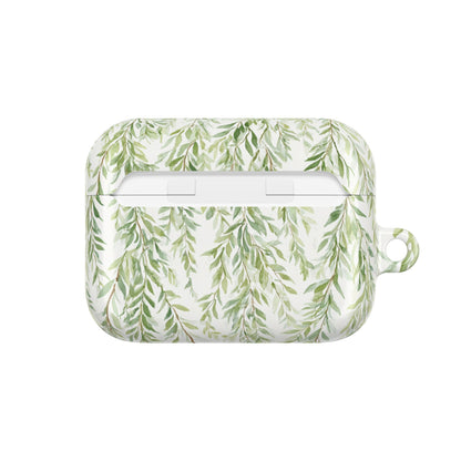 Willow Vine AirPod Case - Botanical Green Leaf Protective Cover