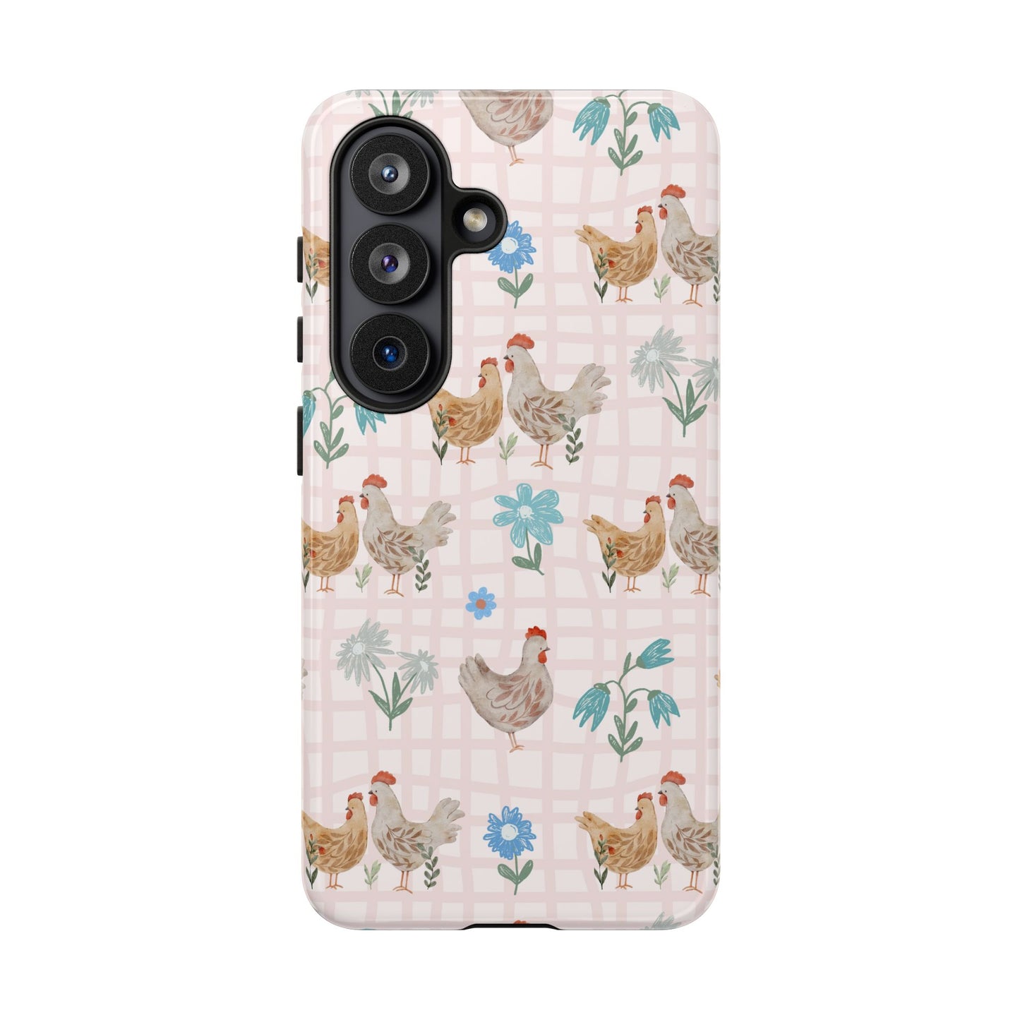 Chicken Farm Floral Phone Case