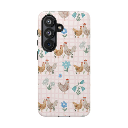 Chicken Farm Floral Phone Case