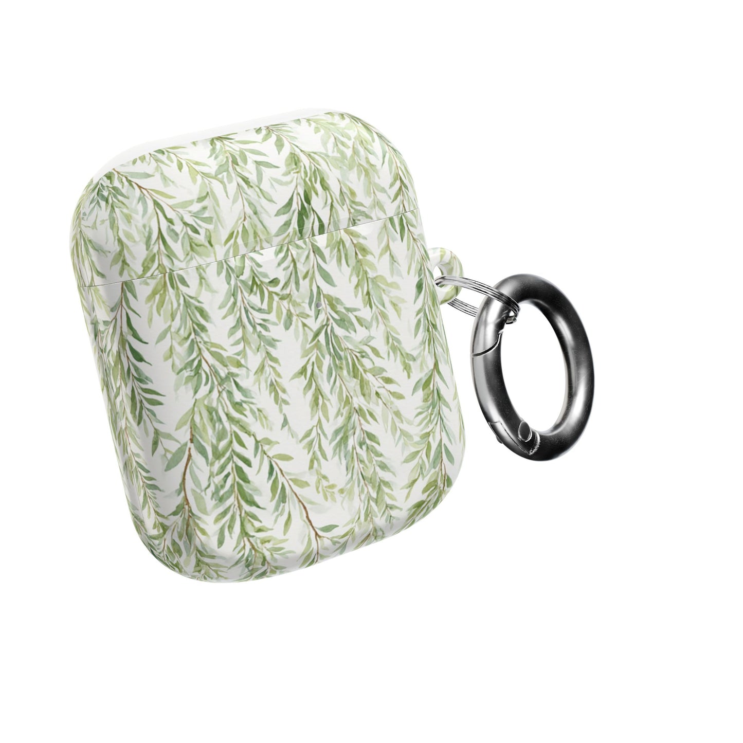 Willow Vine AirPod Case - Botanical Green Leaf Protective Cover