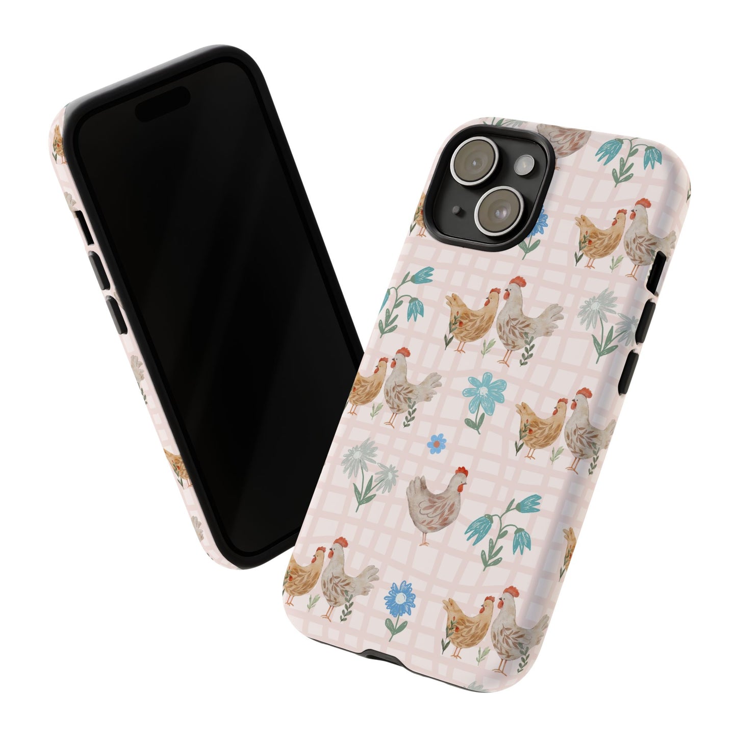 Chicken Farm Floral Phone Case