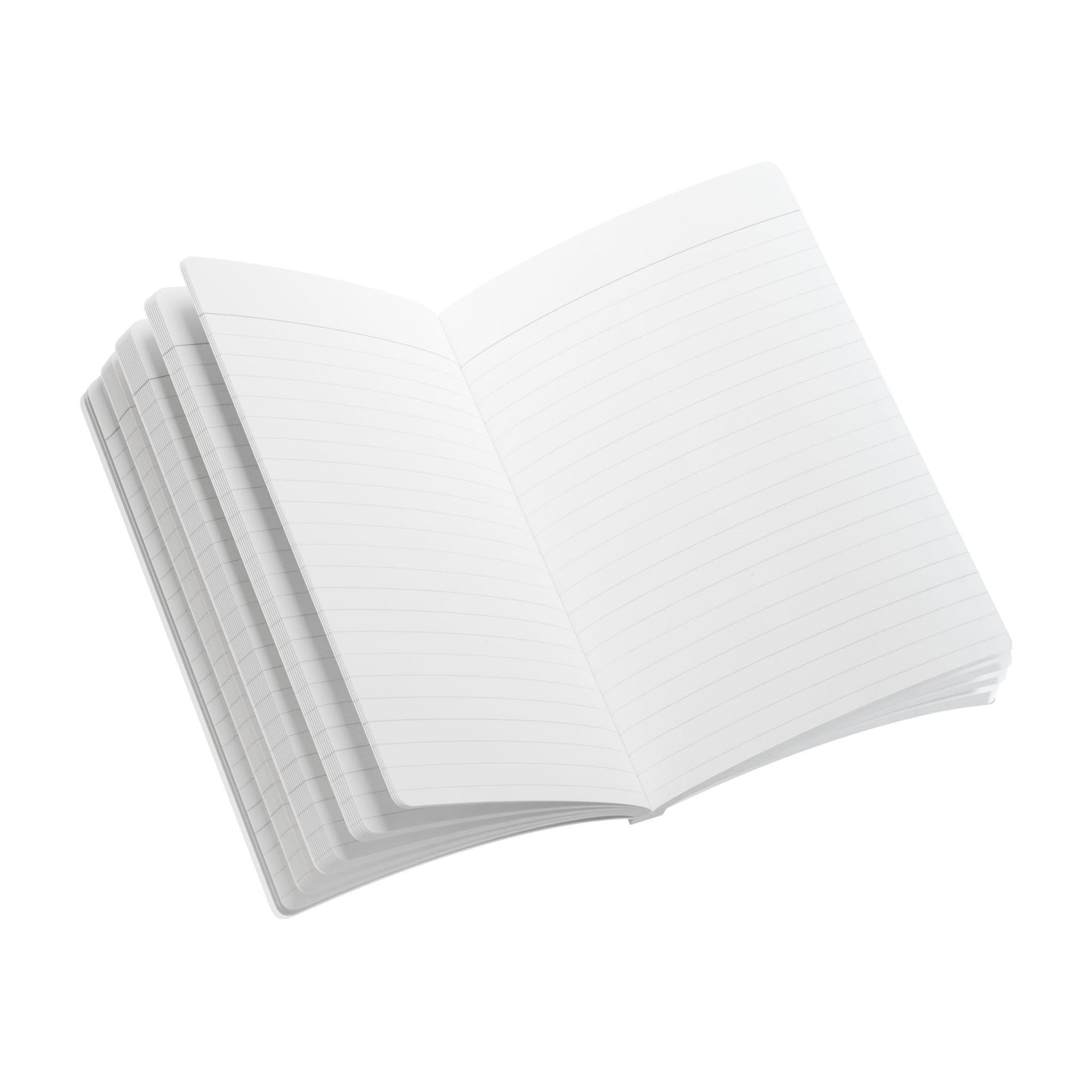 Lavender Gingham Softcover Journal — Floral Plaid Notebook for Notes & Planning