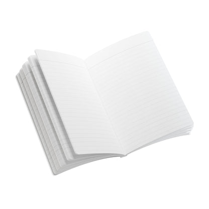 Lavender Gingham Softcover Journal — Floral Plaid Notebook for Notes & Planning