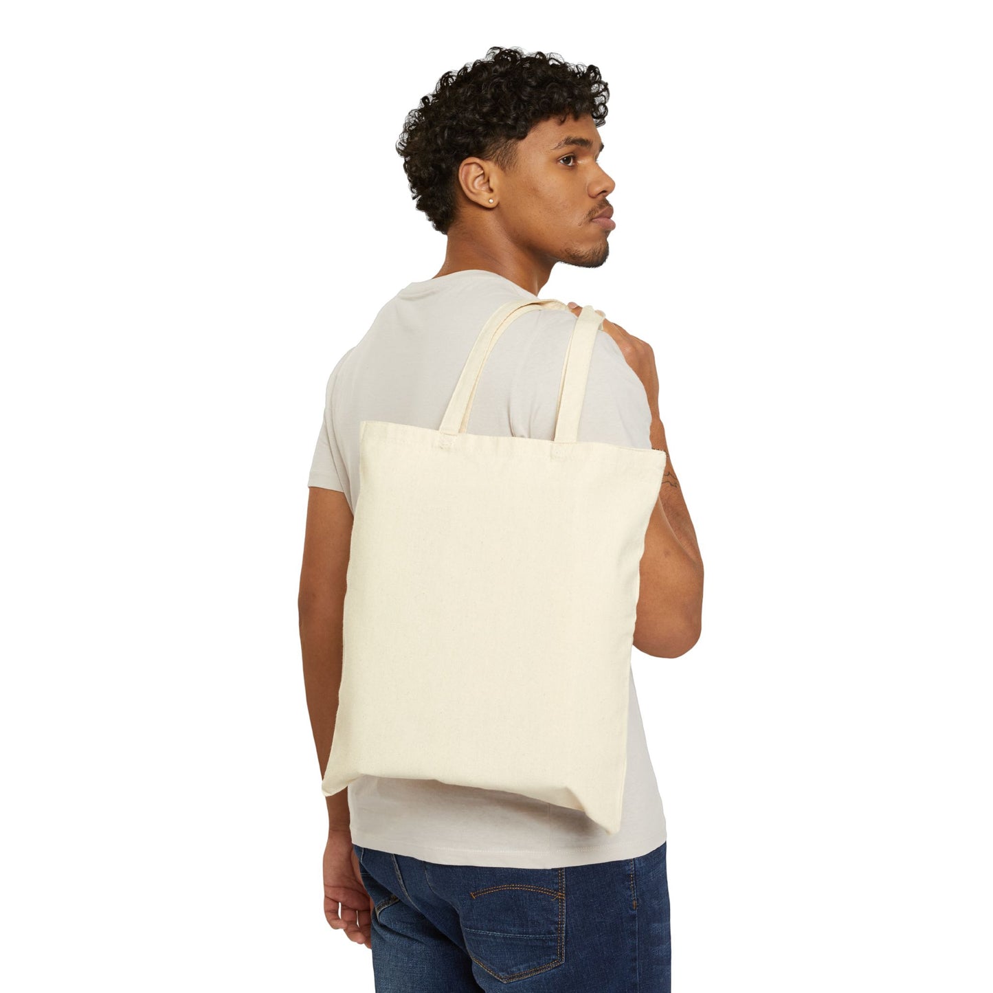 Chicken Pattern Cotton Tote Bag – Farmhouse Hen Market Bag