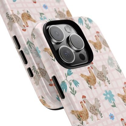 Chicken Farm Floral Phone Case