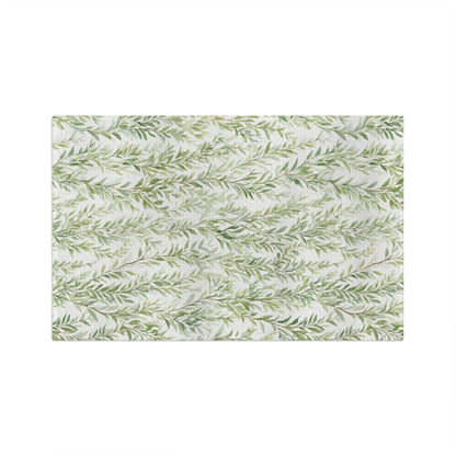 Willow Vine Microfiber Tea Towel — Green Leaf Kitchen Towel