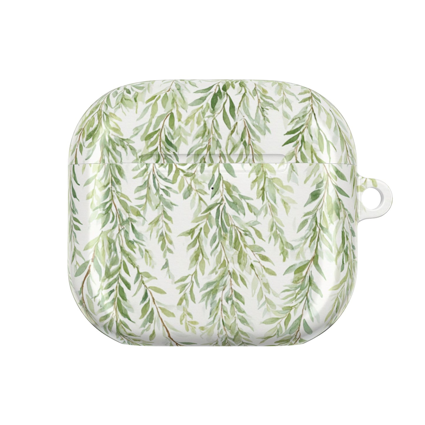 Willow Vine AirPod Case - Botanical Green Leaf Protective Cover